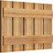 Ekena Millwork Spaced Board-n-Batten Shutters, Rough Sawn Western Red Cedar, 28 7/8W x 19H, PR RBS06S29X019RWR - alternate 3
